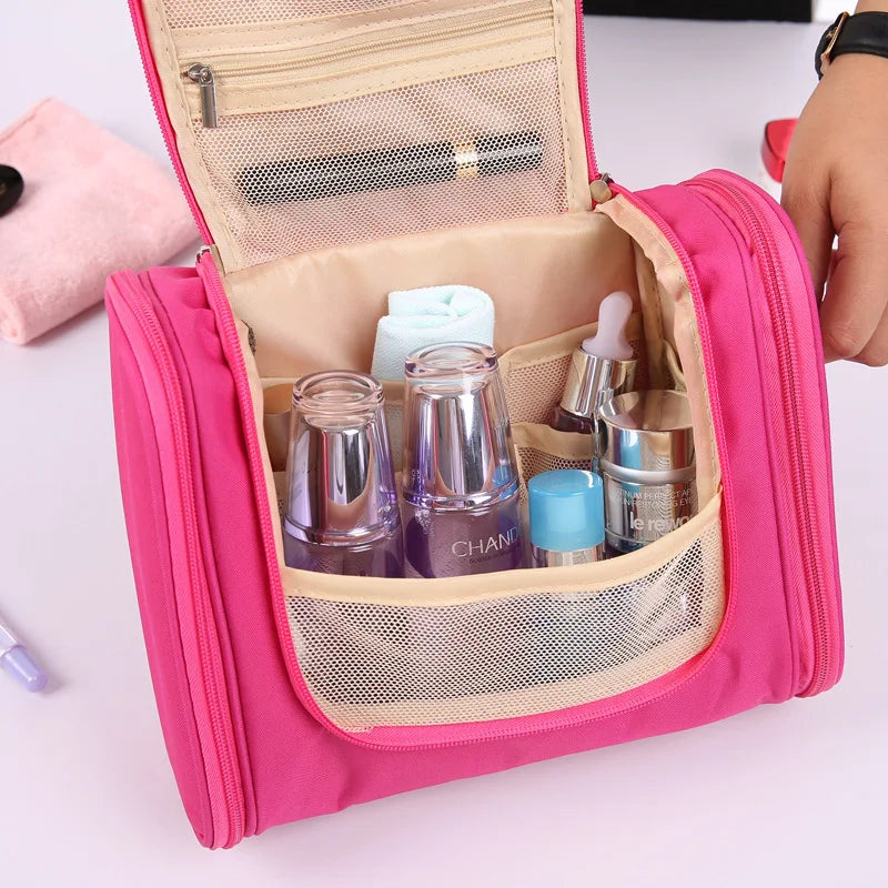 trousse de toilette rouge