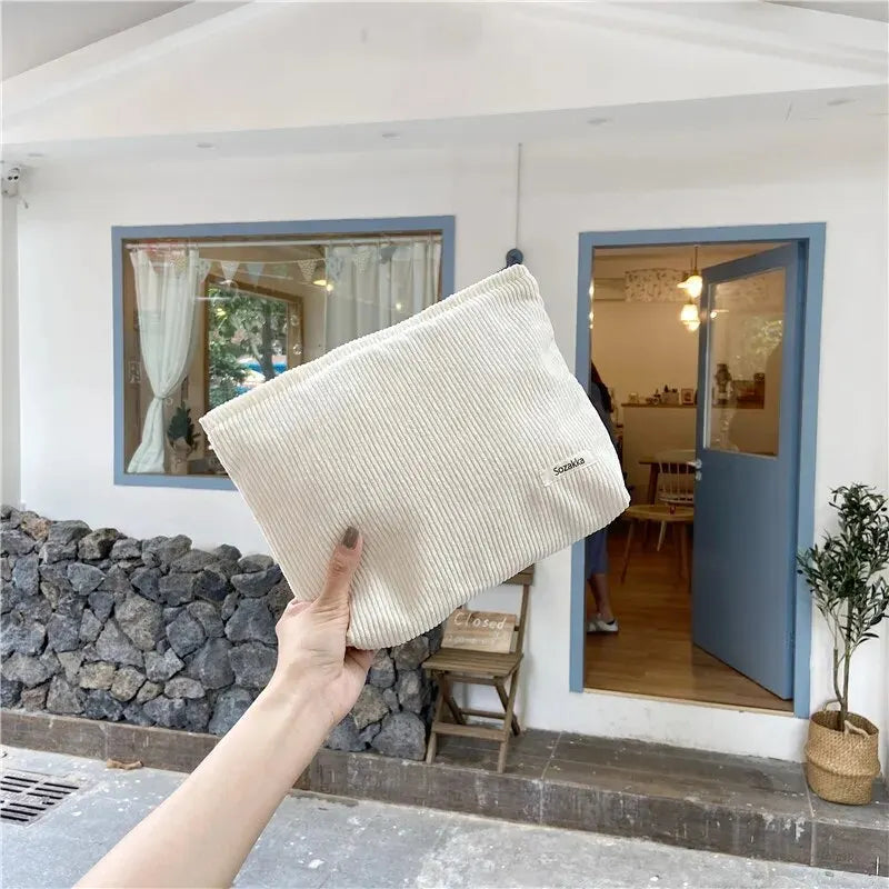 trousse de toilette velours