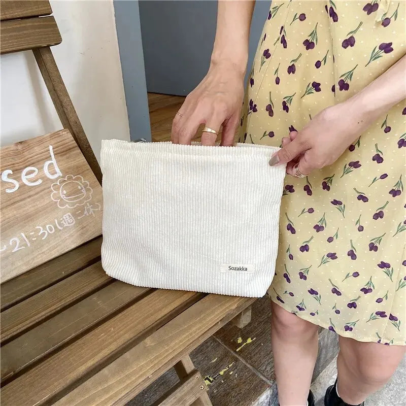 trousse de toilette velours