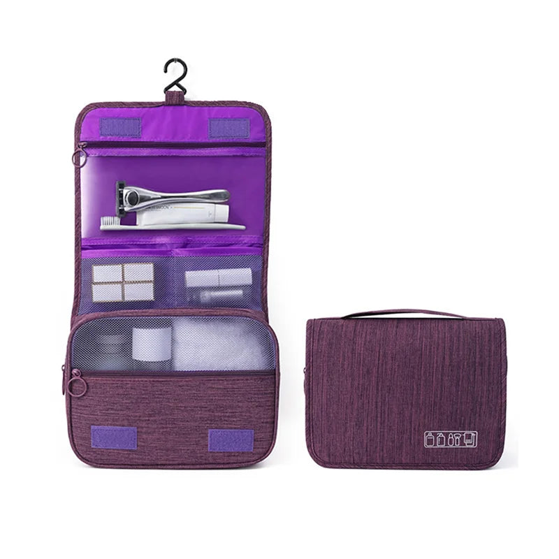 trousse de toilette de voyage à suspendre