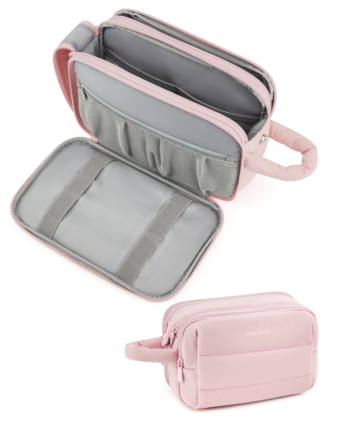 trousse de toilette blanche