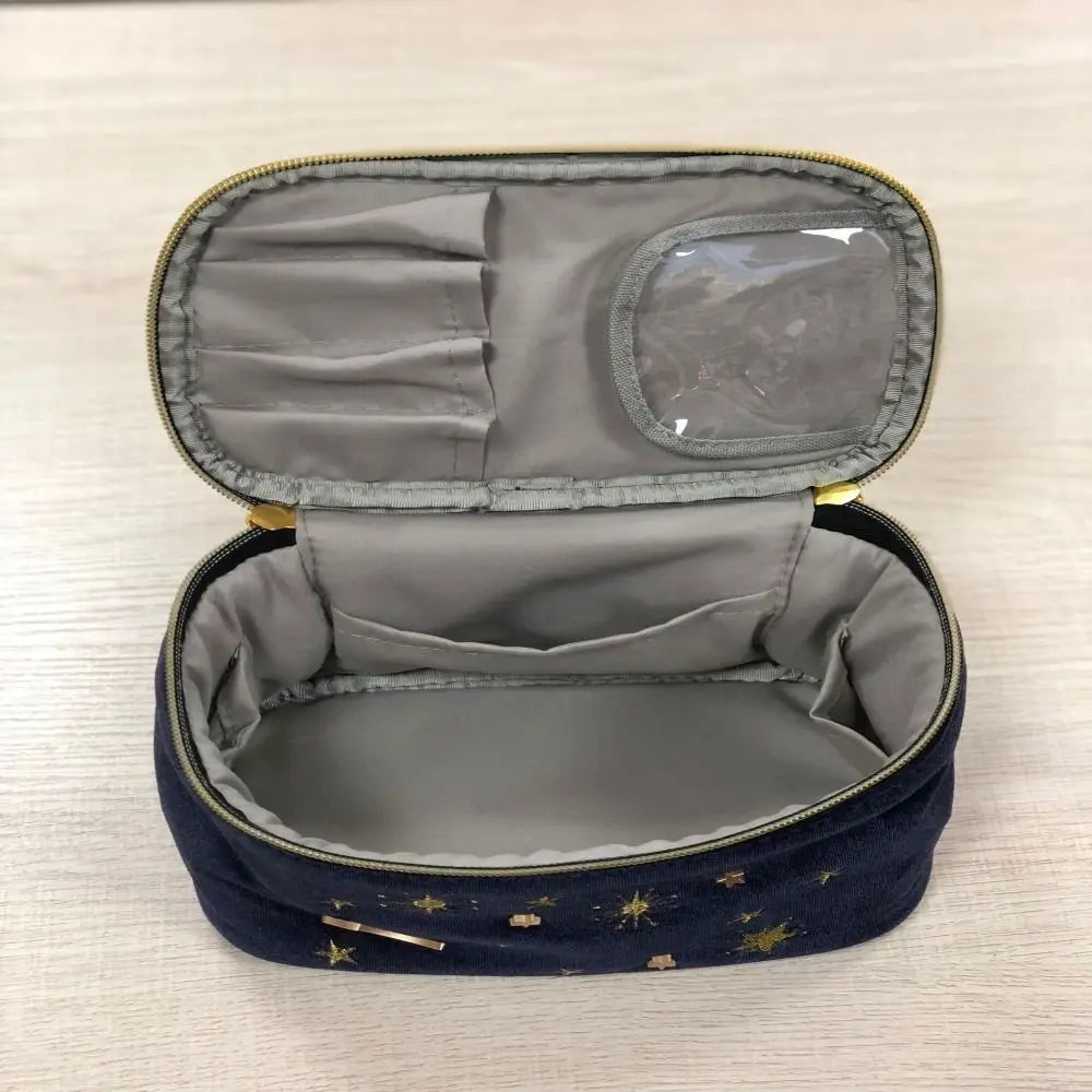 trousse de toilette femme velours