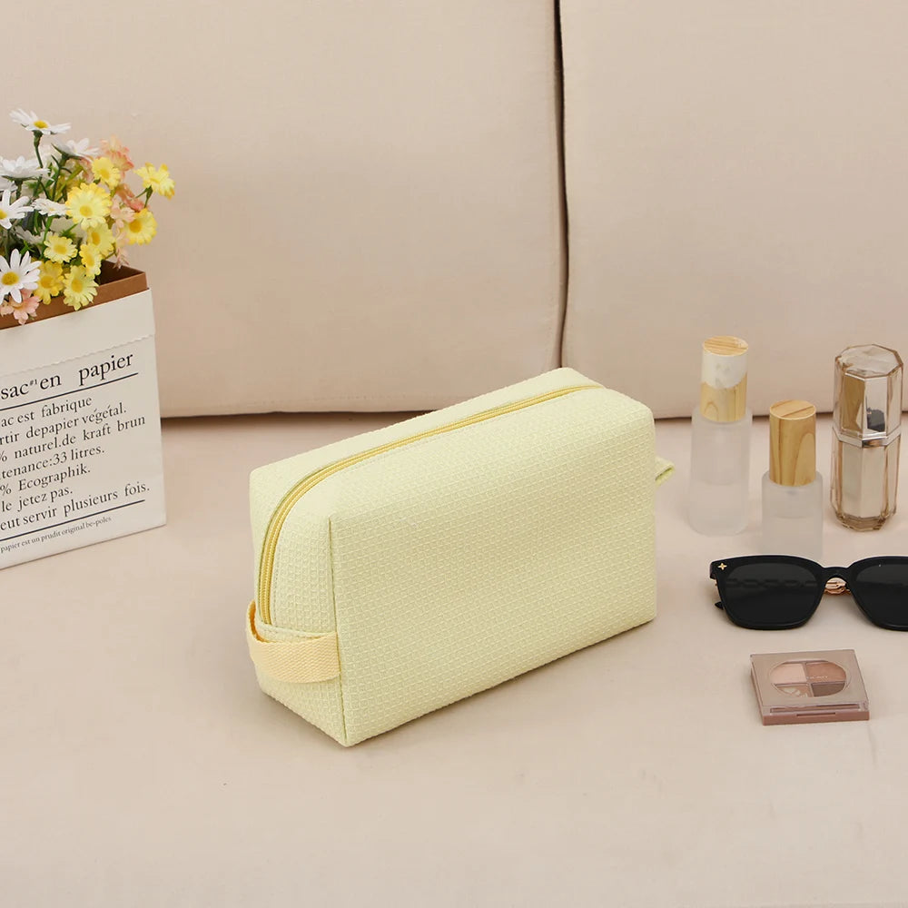 trousse de toilette en coton