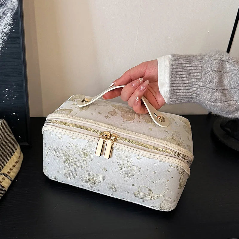 grande trousse de toilette tissu