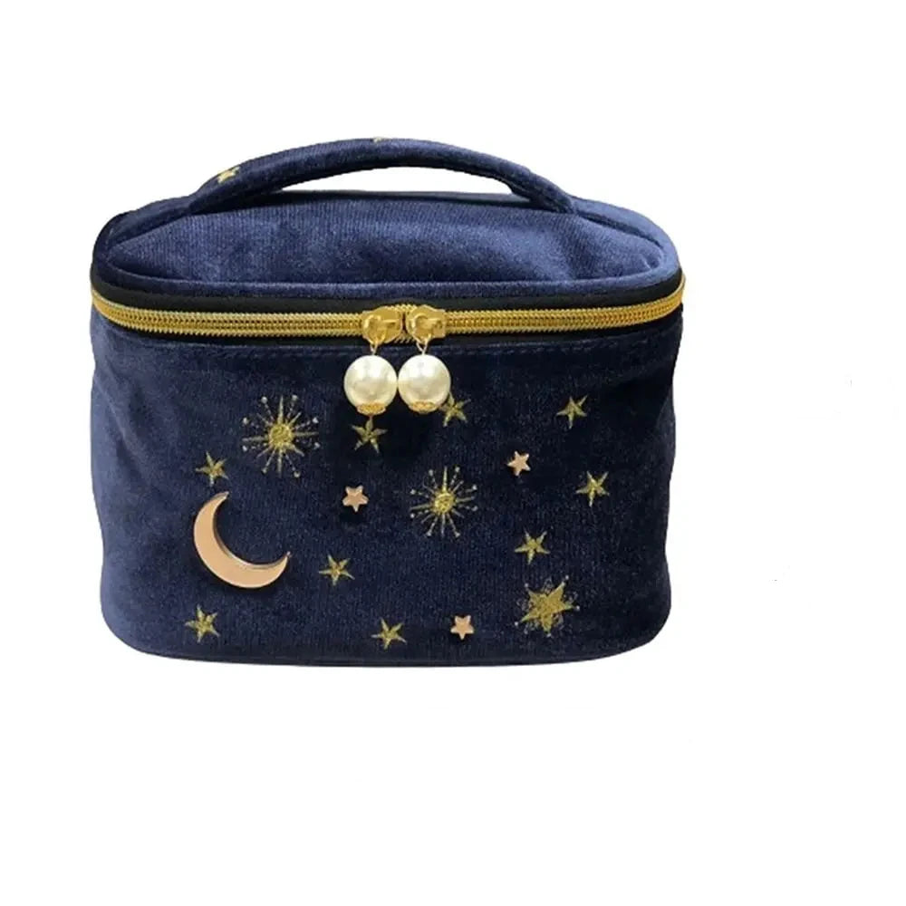 trousse de toilette femme velours