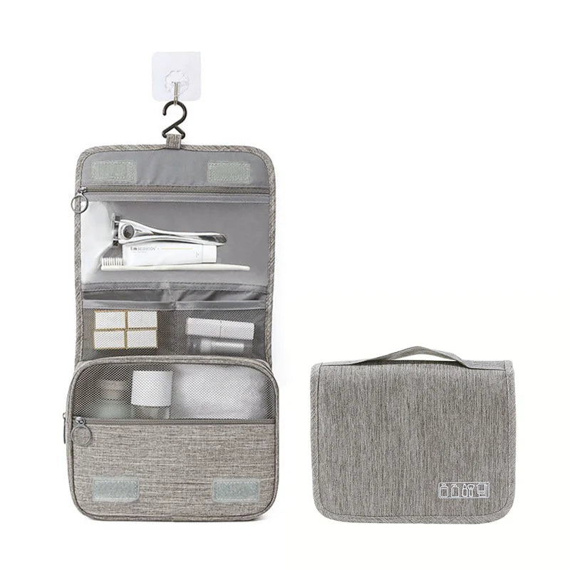 trousse de toilette de voyage à suspendre