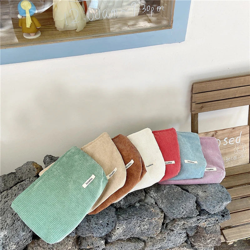 trousse de toilette velours