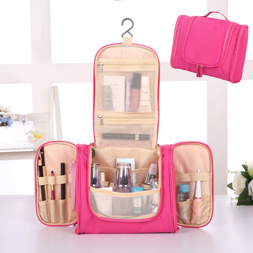 trousse de toilette rouge