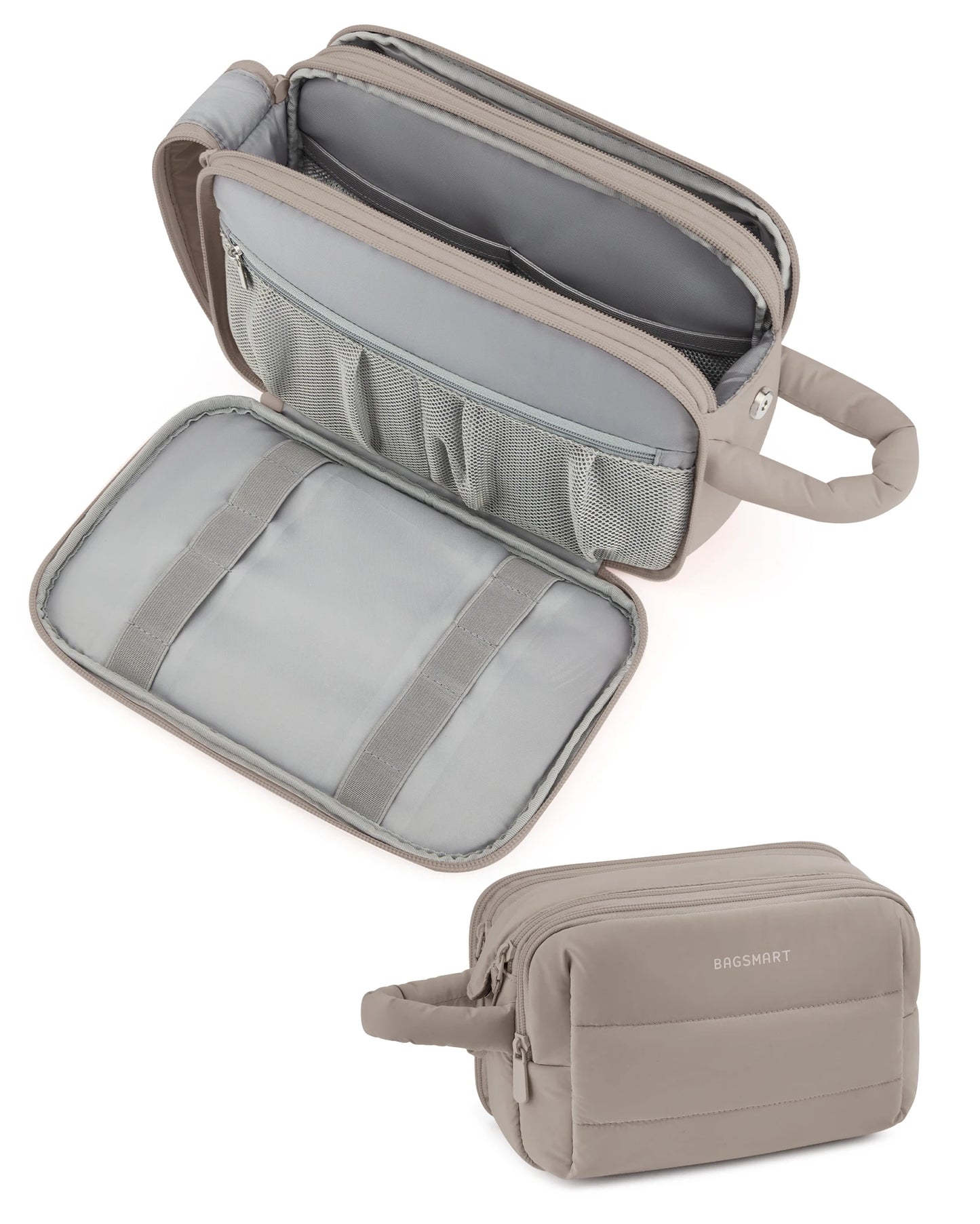 trousse de toilette blanche