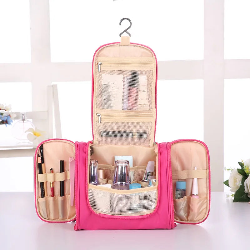 trousse de toilette rouge