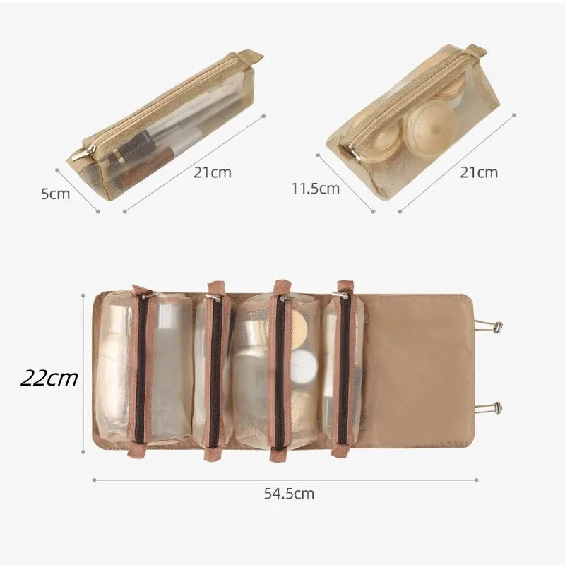 trousse de toilette depliante