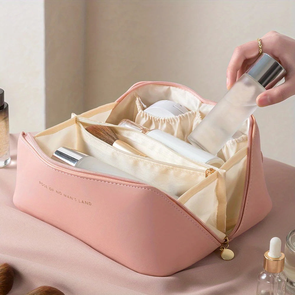 grande trousse de toilette avec compartiment