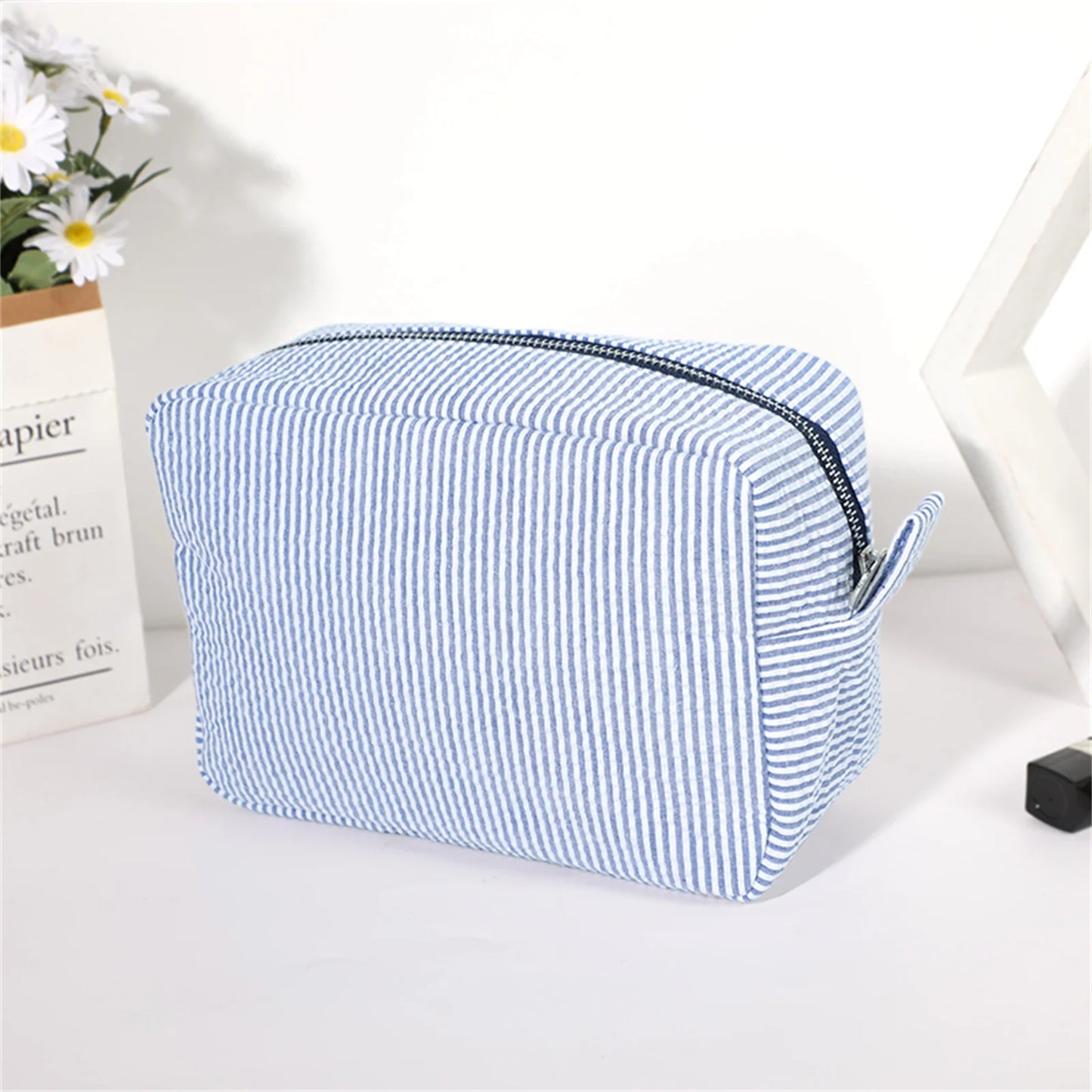 trousse de toilette en tissu