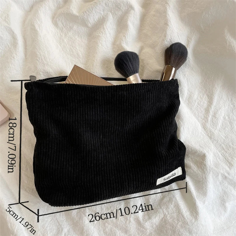 trousse de toilette velours