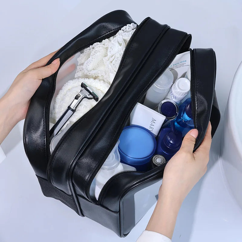 trousse de toilette femme avec compartiment