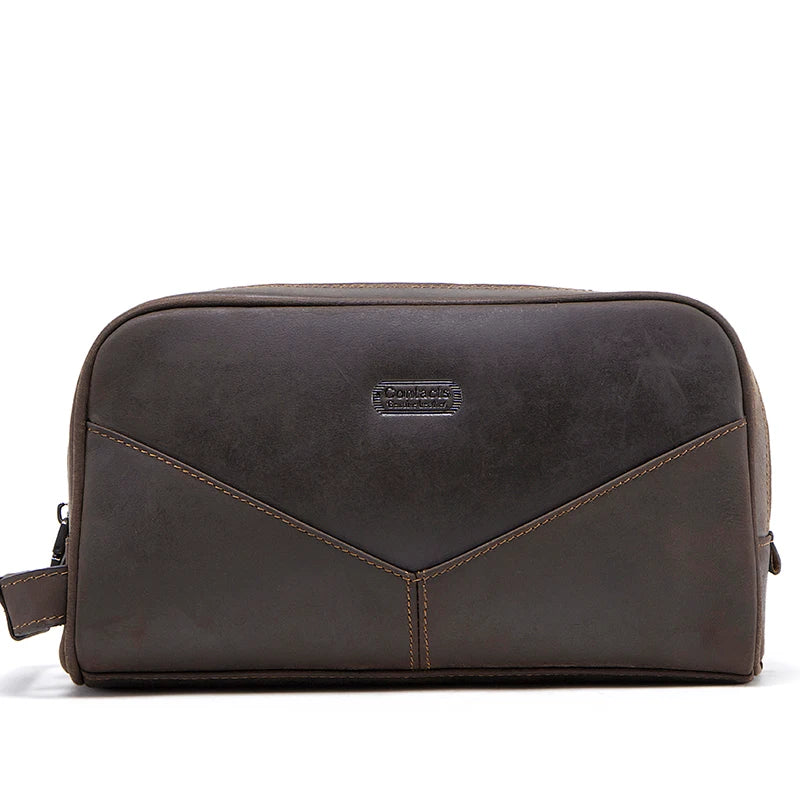 trousse de toilette homme cuir