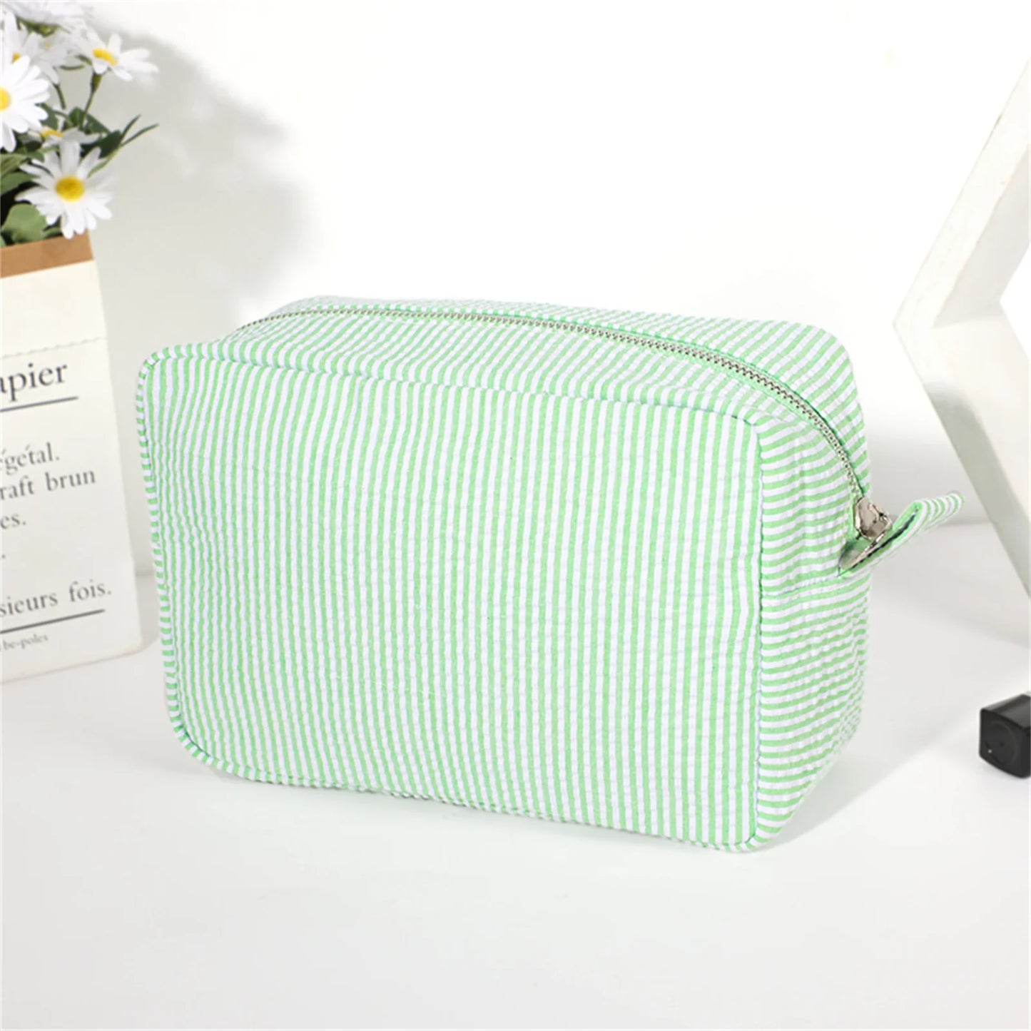 trousse de toilette en tissu