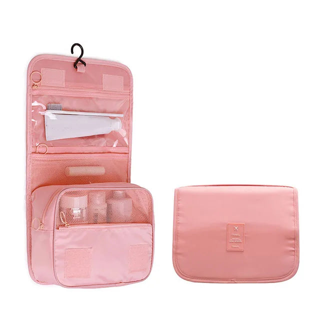 trousse de toilette rose