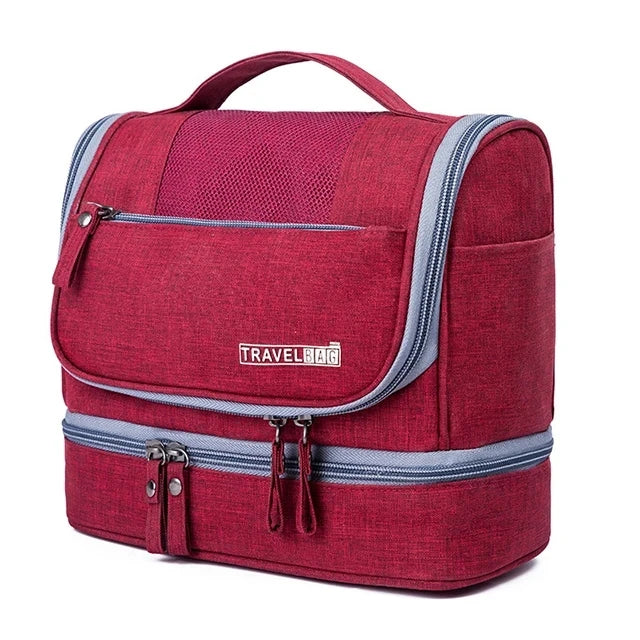 trousse de toilette suspendue