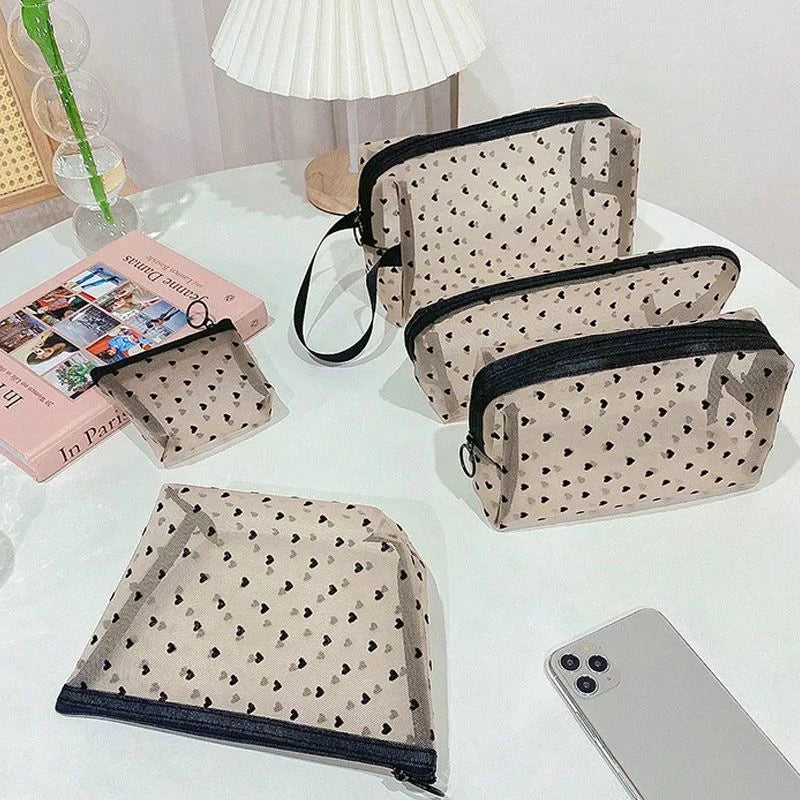 trousse de toilette transparente