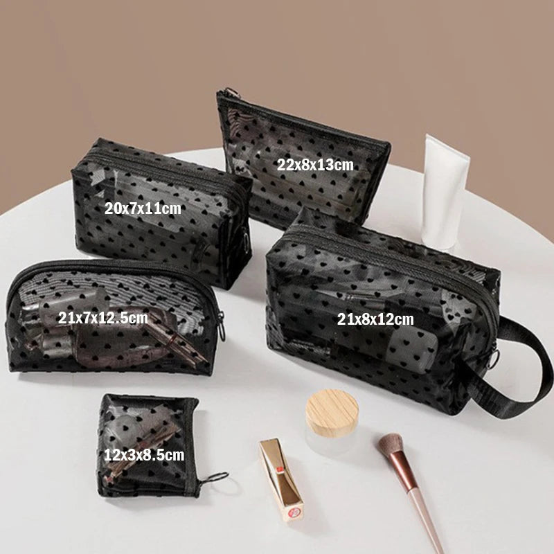 trousse de toilette transparente