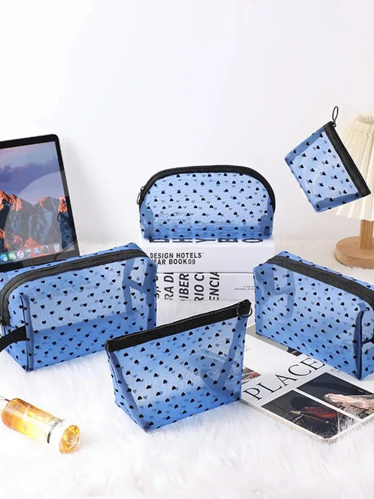 trousse de toilette transparente
