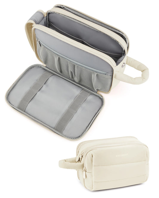trousse de toilette blanche