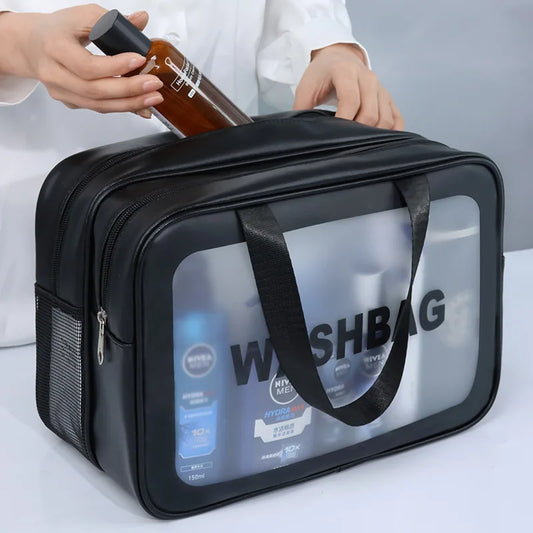 trousse de toilette femme avec compartiment