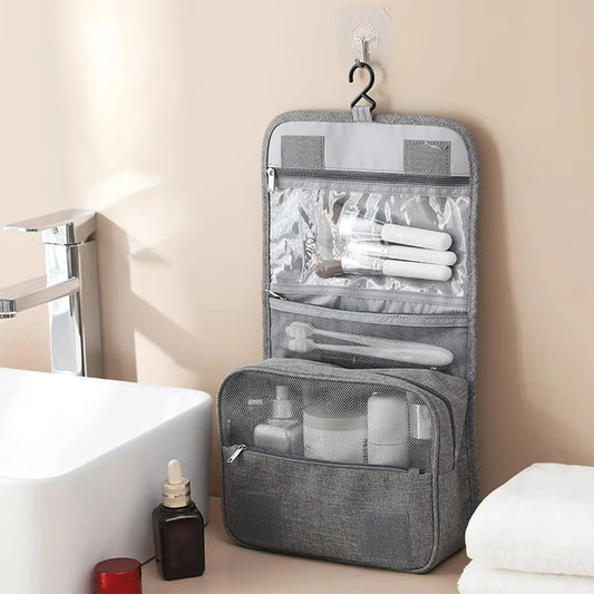 trousse de toilette pliable