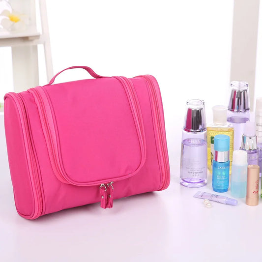 trousse de toilette rouge