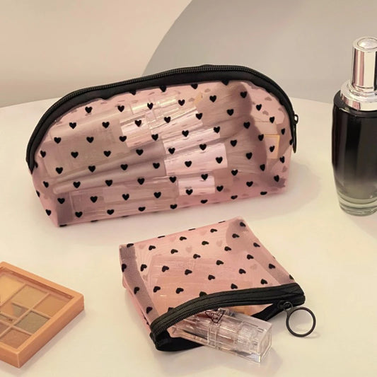 trousse de toilette transparente