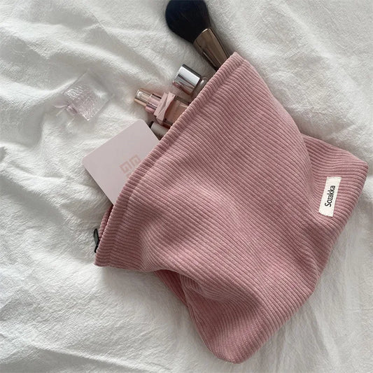 trousse de toilette velours